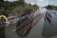 FEATURE - Indien: Schlangenboot Rennen in Kerala