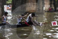 FEATURE - Indien: Schlangenboot Rennen in Kerala