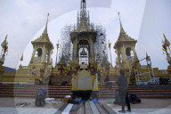 NEWS - Thailand: Vorbereitungen fÃ¼r die Kremation von KÃ¶nig Bhumibol