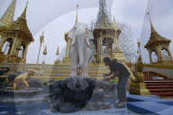 NEWS - Thailand: Vorbereitungen fÃ¼r die Kremation von KÃ¶nig Bhumibol