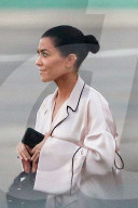 EXKLUSIV - Khloe, Kourtney und Kim Kardashian fliegen nach San Francisco 