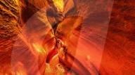 FEATURE -  Bunter 'Antelope Canyon' in China