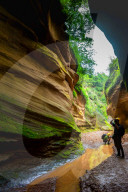FEATURE -  Bunter 'Antelope Canyon' in China