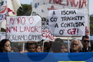 NEWS - Italien: Proteste in Neapel gegen den G7 Gipfel auf Ischia