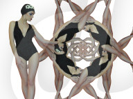 STYLING - Badeanzug im Kaleidoskop