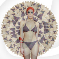 STYLING - Badeanzug im Kaleidoskop