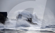 NEWS - Sturmtief "Brian" trifft auf Wales