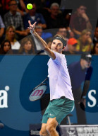 PEOPLE - Tennis Swiss Indoors: Roger Federer steht im Viertelfinal