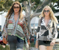 EXKLUSIV - Caitlyn Jenner und Spohia Hutchins erkunden Malibu im Oldtimer