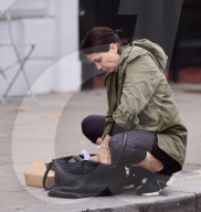 EXKLUSIV - Sadie Frost ohne Make-up in London unterwegs