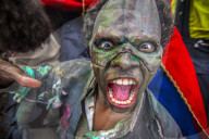 FEATURE - Zombie Walk in Rio de Janeiro