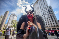 FEATURE - Zombie Walk in Rio de Janeiro