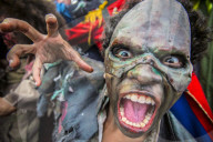 FEATURE - Zombie Walk in Rio de Janeiro