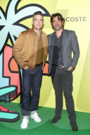 PEOPLE - Robbie Williams spielt 'Tennis' gegen Novak Djokovic an der Lacoste Party in LA