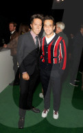 PEOPLE - Robbie Williams spielt 'Tennis' gegen Novak Djokovic an der Lacoste Party in LA