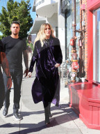 PEOPLE - Die Kardashians unterwegs zu Dreharbeiten zu KUWTK