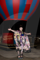 PEOPLE - Paris:  Beth Ditto weiht die Weihnachtsdekoration in der Galerie Lafayette ein