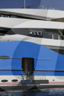 FEATURE - Super-Yacht 'Madame Gu' ankert vor Monaco
