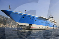 FEATURE - Super-Yacht 'Madame Gu' ankert vor Monaco