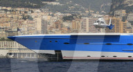FEATURE - Super-Yacht 'Madame Gu' ankert vor Monaco