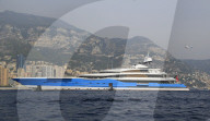 FEATURE - Super-Yacht 'Madame Gu' ankert vor Monaco
