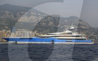 FEATURE - Super-Yacht 'Madame Gu' ankert vor Monaco