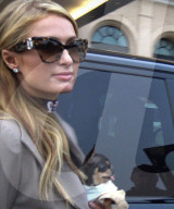 EXKLUSIV - Paris Hilton mit Chris und ihrem Hündli auf Shoppingtour