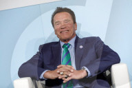 PEOPLE - Bonn: Arnold Schwarzenegger auf der Abschlussveranstaltung des Gipfel der Städte und Regionen 