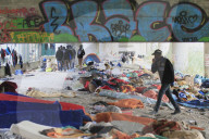 NEWS - Italien: Wegen überfüllten Camps hausen Flüchtlinge unter Hochstrassen