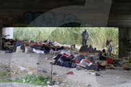 NEWS - Italien: Wegen überfüllten Camps hausen Flüchtlinge unter Hochstrassen