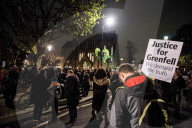 NEWS - London: Gedenken an die Opfer des Brandes im Grenfellturm vom 14. Juni