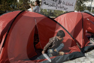 NEWS - Griechenland: Flüchtlinge protestieren 