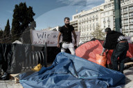 NEWS - Griechenland: Flüchtlinge protestieren 