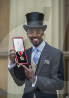 PEOPLE - Mo Farah ist nun ein britischer Ritter