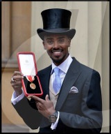 PEOPLE - Mo Farah ist nun ein britischer Ritter