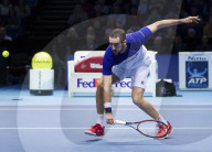 PEOPLE - Tennis ATP Finals in London: Roger Federer bezwingt Marin Cilic