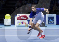 PEOPLE - Tennis ATP Finals in London: Roger Federer bezwingt Marin Cilic