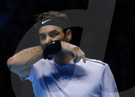 PEOPLE - Tennis ATP Finals: Roger Federer gegen David Goffin