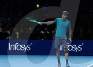PEOPLE - Tennis ATP Finals: Roger Federer gegen David Goffin
