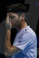 PEOPLE - Tennis ATP Finals: Roger Federer gegen David Goffin