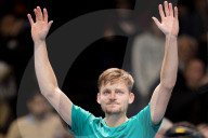PEOPLE - Tennis ATP Finals: Roger Federer gegen David Goffin