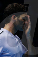 PEOPLE - Tennis ATP Finals: Roger Federer gegen David Goffin