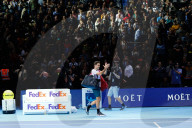 PEOPLE - Tennis ATP Finals: Roger Federer gegen David Goffin