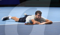 PEOPLE - Tennis ATP Finals: Grigor Dimitrov gewinnt gegen David Goffin 