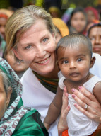 PEOPLE - Herzogin Sophie von Wessex besucht Bangladesch