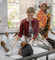 PEOPLE - Herzogin Sophie von Wessex besucht Bangladesch