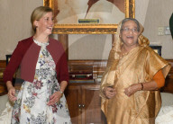 PEOPLE - Herzogin Sophie von Wessex besucht Bangladesch