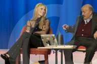 PEOPLE - Michelle Hunziker besucht die TV Show Maurizio Costanzo