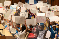 NEWS - New York: Kinder 'besetzen' die UN