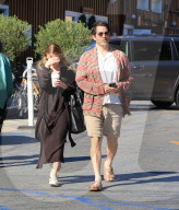 PEOPLE - Ashley Olsen verlässt mit ihrem neuen Freund das Café in Brentwood